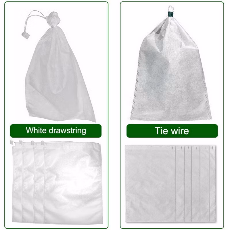 Plant Grow Bags Fruit Protection Bag Non-Woven Fabric for Grapes Vegetable Apples Pouch Mesh Bag Garden Accessories Tools