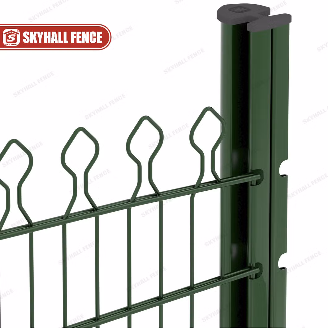 Self-Lock Turkish Type Pyramid Fence Top Design Welded Decorative Fence for Garden