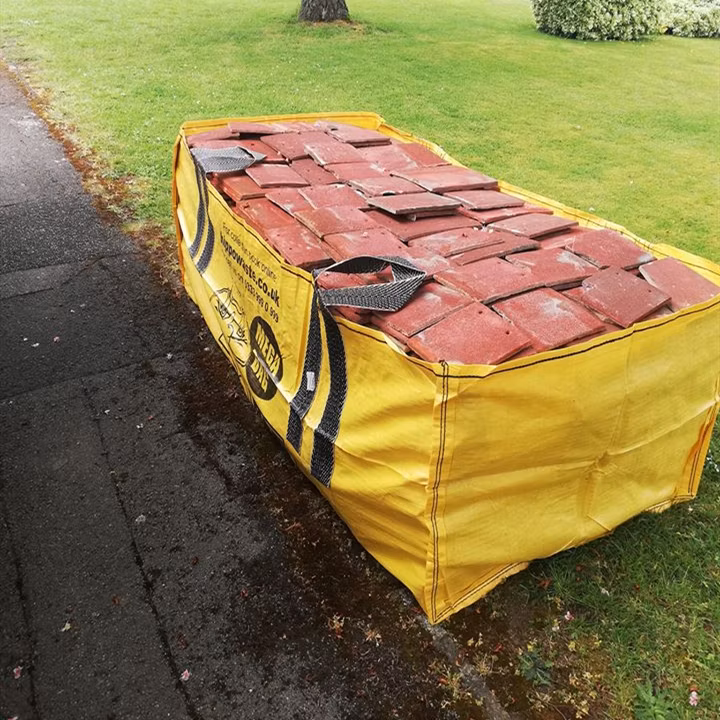 Supplier Price Recycling Skip Dumpster 1500kg PP Big Heavy Garden Yard Waste Jumbo Bag