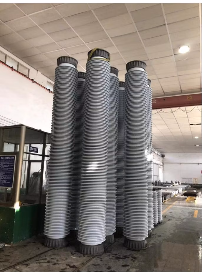 35kv-800kv Graphic Customized High Voltage Superior Quality Transformer Porcelain Bushing