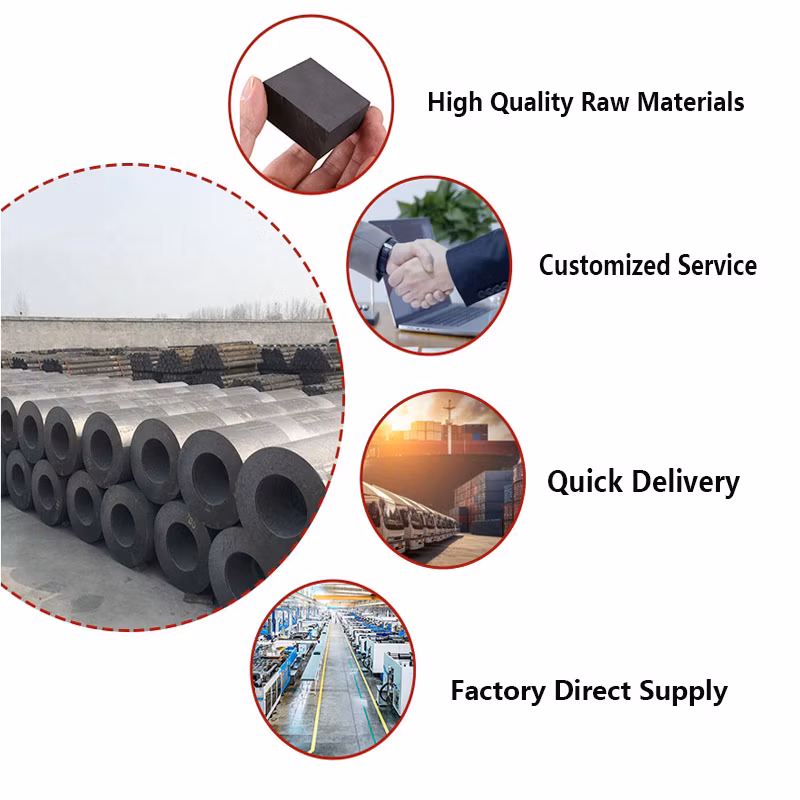 Customized Size Unmachined Graphite Block for Casting Sand Turning Compression Mold