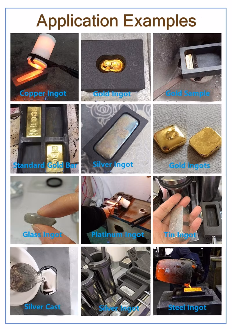 Chemical Resistance Self-Lubricating Graphite Mold for Easy Removal of The Cast Ingot