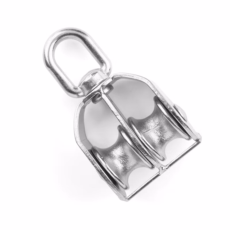 Heavy Duty Free Design Factory Price M25 Carbon Steel Rope Pulley Hanging Pulley Block