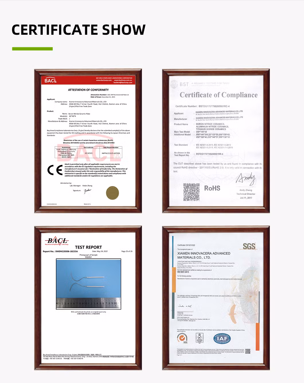 High Thermal Conductivity Ceramic Disc Ain Aluminum Nitride Ceramic Wafer