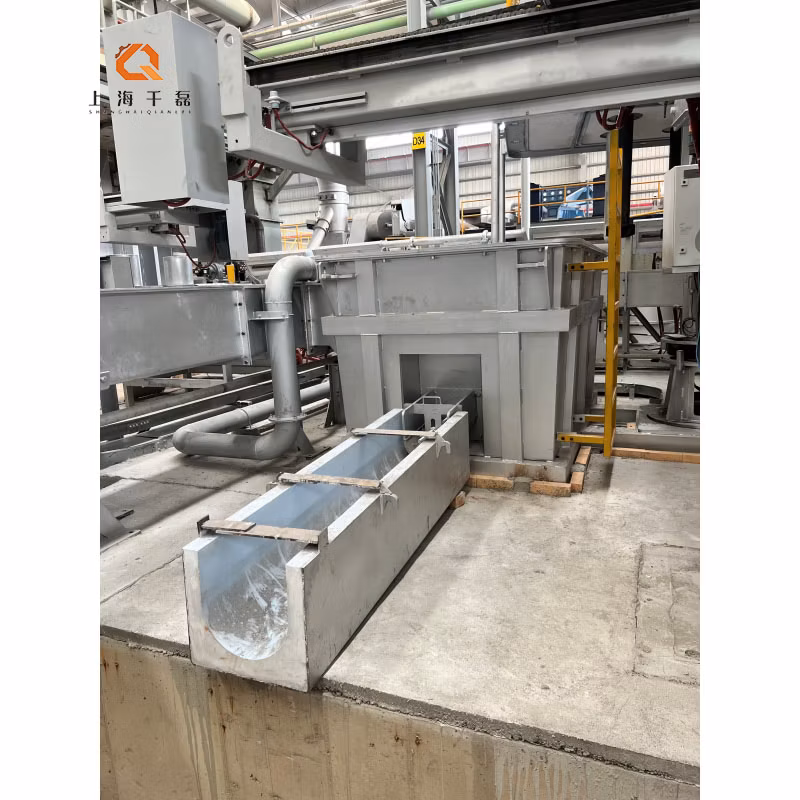 in-Line Degassing Equipment with High and Stable Degassing Efficiency The Flow Channel Has Good Heat Preservation Performance Casting Machine