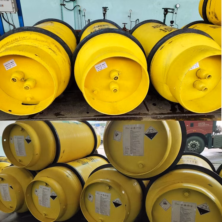 99.9% Purity Liquid Ammonia (NH3) Gas in 800L Cylinder