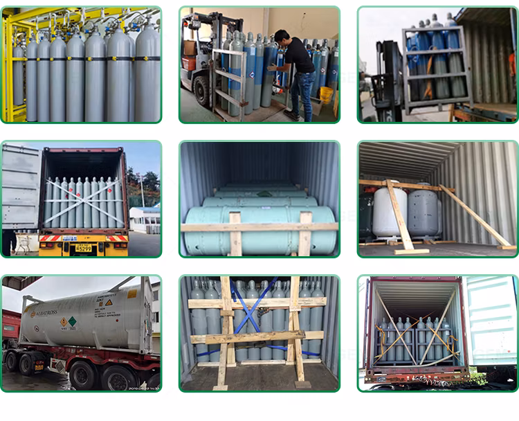 99.9% Purity Liquid Ammonia (NH3) Gas in 800L Cylinder