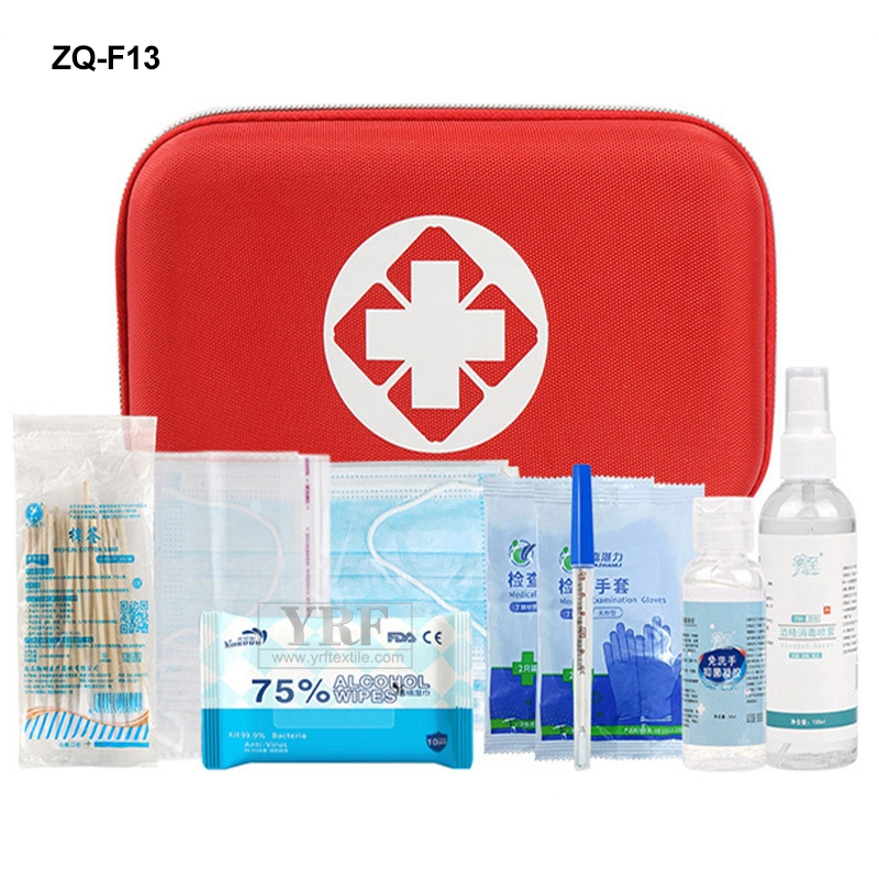 Doctor Medical Bag Small/Medium/Large Red Waterproof Medical First Aid First Aid Kit Set Bag for Various Places Emergency Response Bag