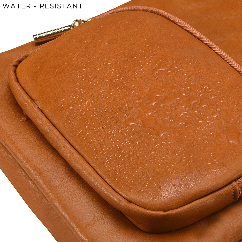 Waterproof Laptop Cover Authentic Leather Computer Bag Luxury Tablet Case with Handle