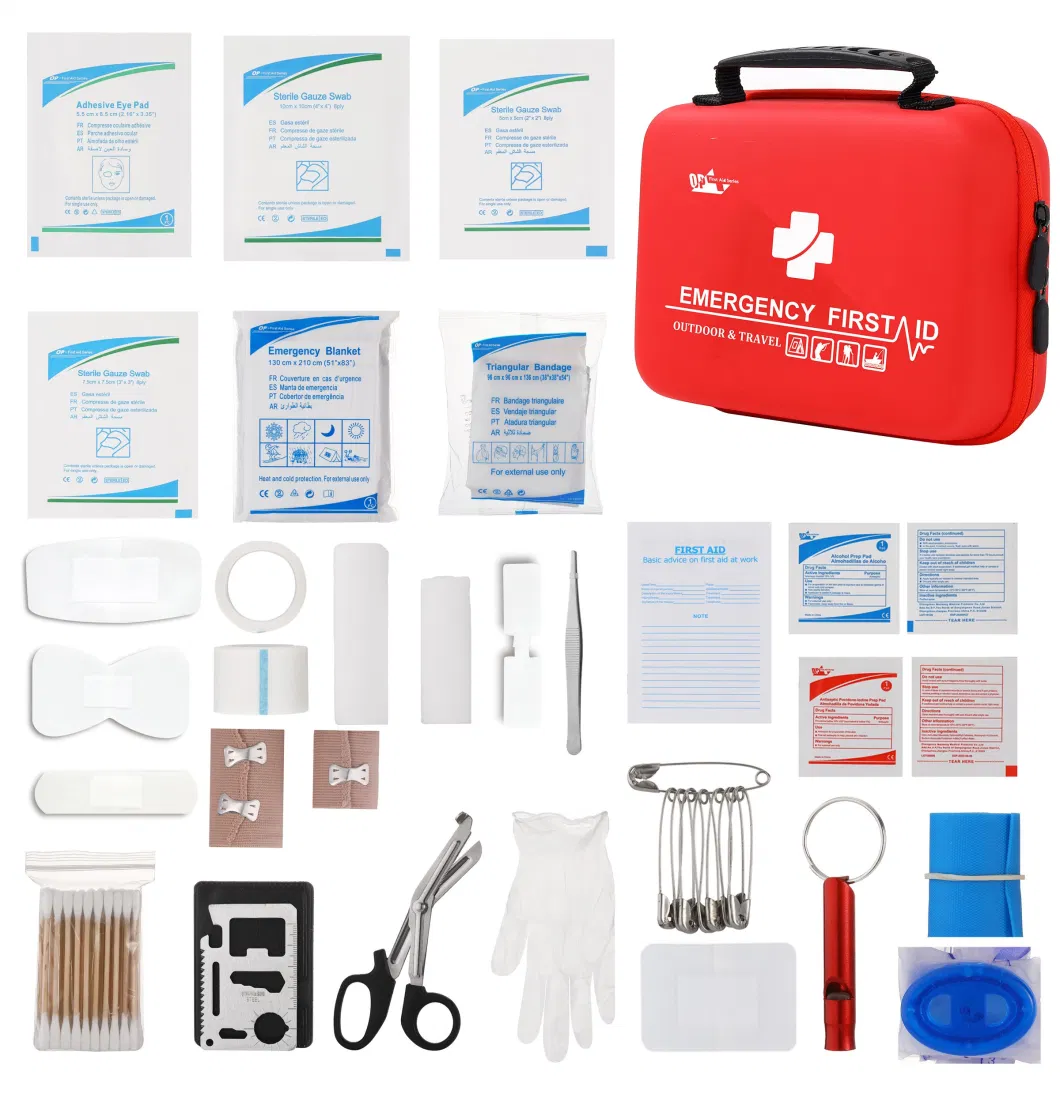 Travel Survival First Aid Emergency Kit Bag for Medical Sports