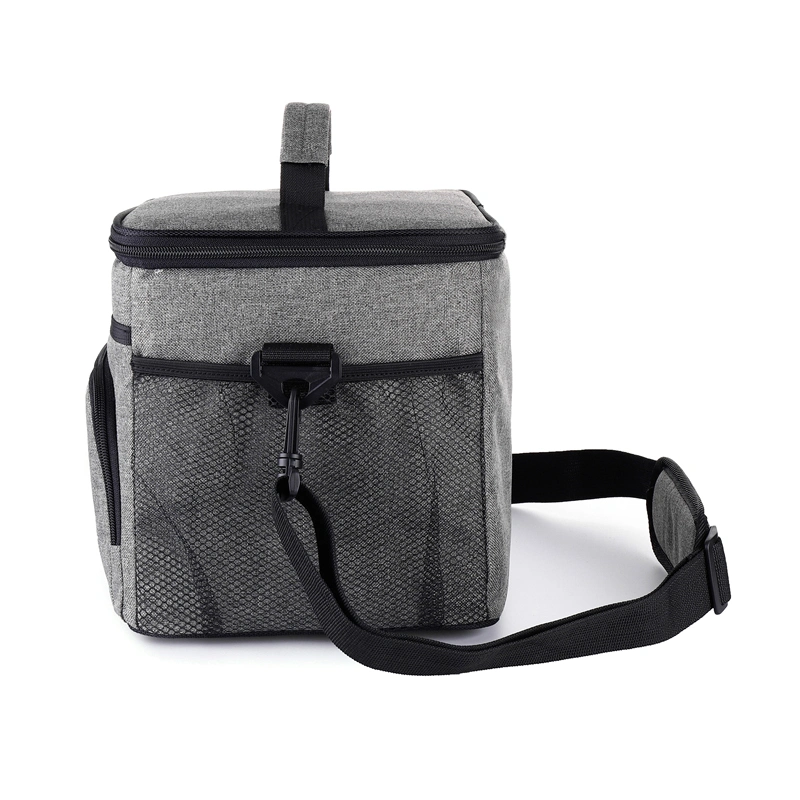 Multi-Compartment Large Insulated Lunch Bag Food Delivery Thermal Cooler Bag