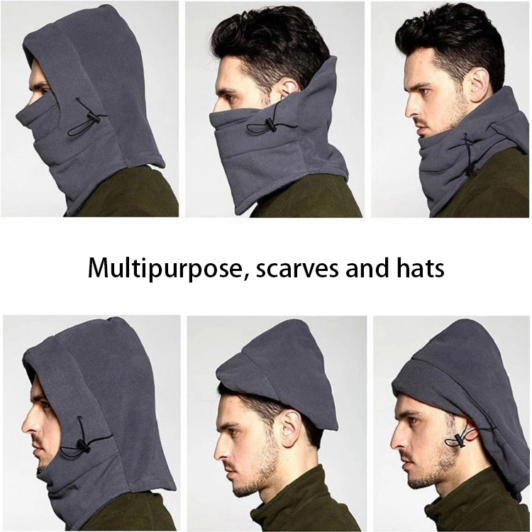 Soft Earflaps Hat Motorcycle Winter Windproof Cap Full Face Helmet Knitted Hats Face Cover Balaclava