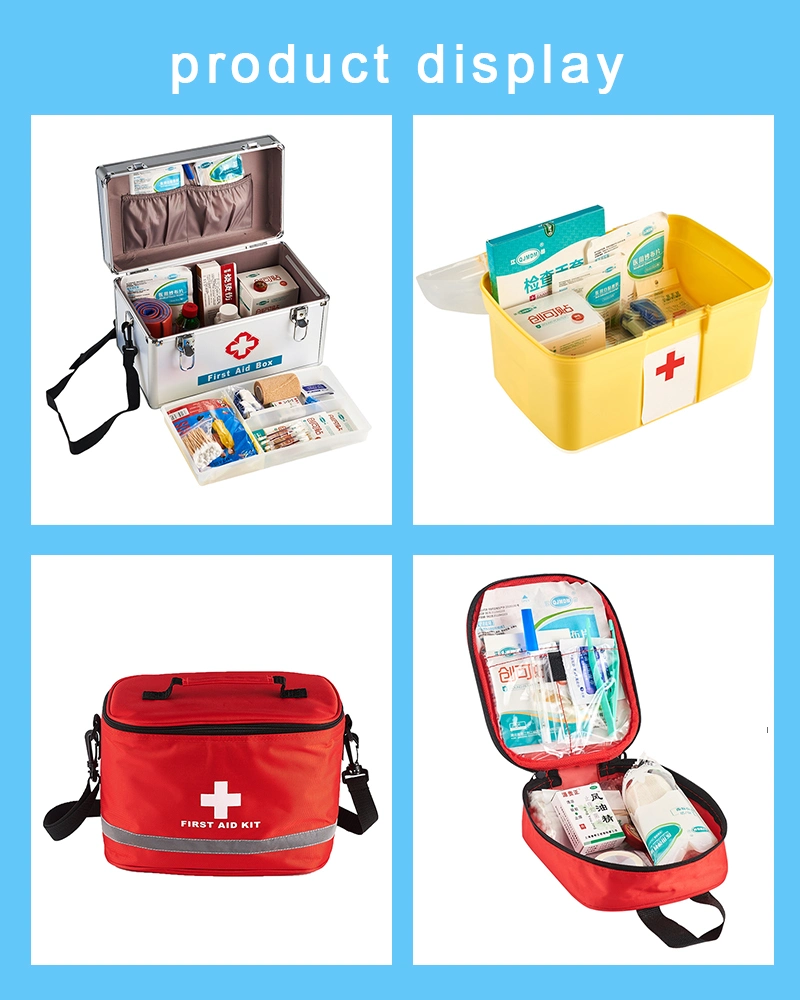 Large/Medium/Small Packed First-Aid Kit Manufactured in Kingphar