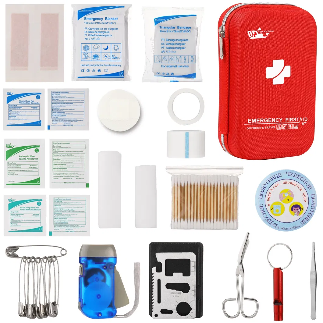 Travel Survival First Aid Emergency Kit Bag for Medical Sports