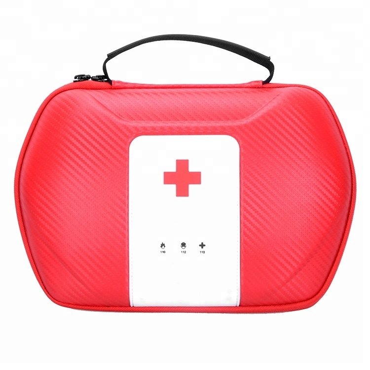 EVA Hard Shell Travel Carrying Medical Case for Blood Pressure Monitor, First Aid Hard EVA Bag for Thermometer