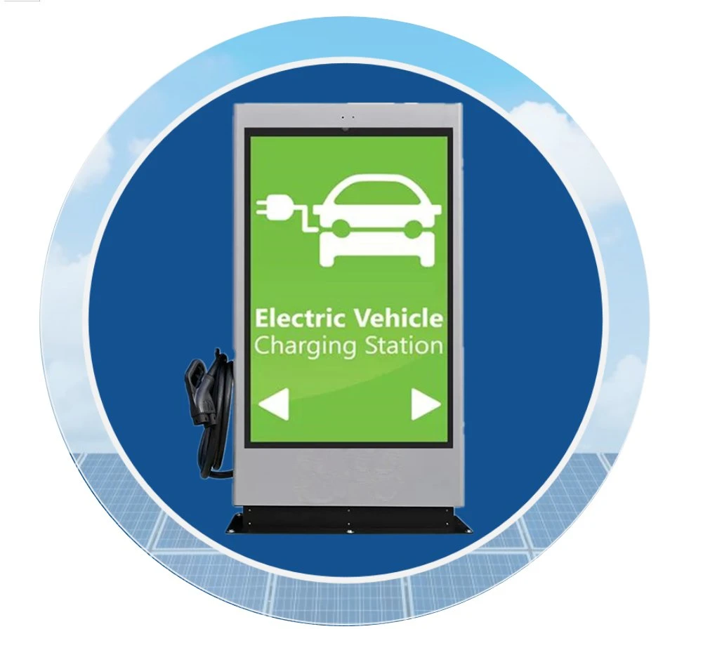 Public Ocpp1.6 EV Charging Station AC 7/11/22kw with Type2 Cable