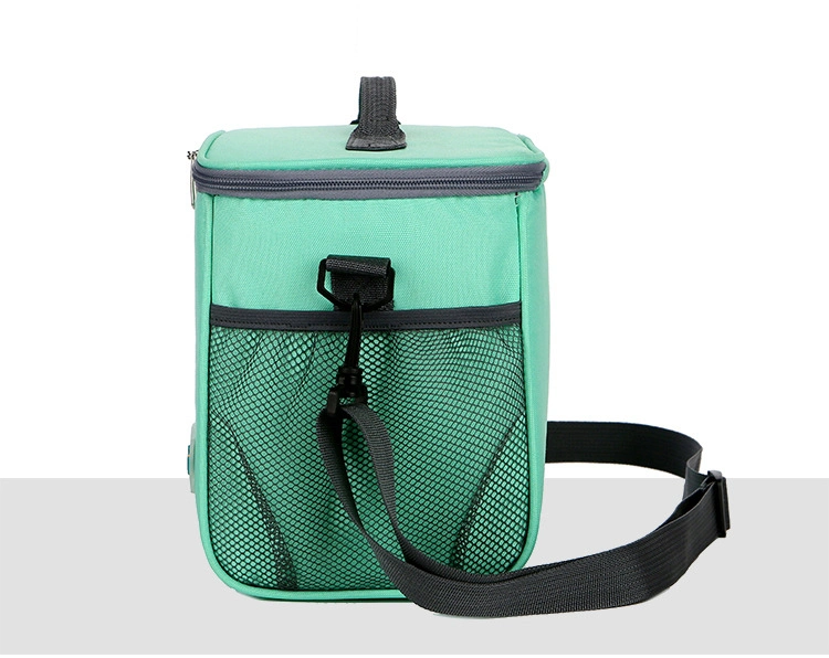 High Quality Portable Wholesale Insulated Dual Compartment Lunch Cooler Bag