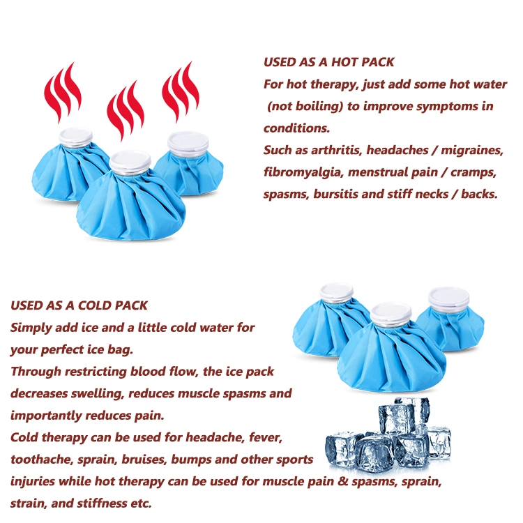 Sport Injury Reusable Waterproof Eco Medical Cold Ice Bag / Ice Pack