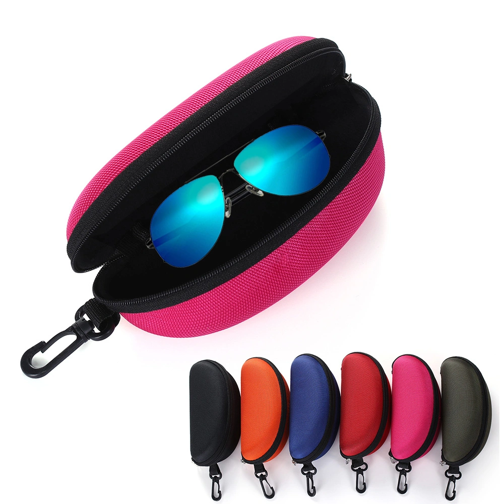 Manufacturer Custom Logo Hard Reading EVA Zipper Sunglasses Case