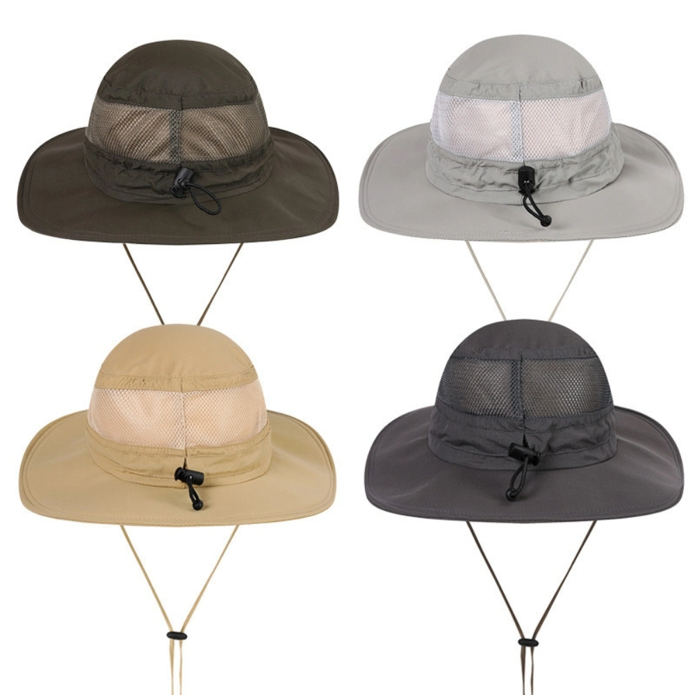 Adjustable Fishing Hat Bucket Mens Sun Cover Creative Summer Ci23423