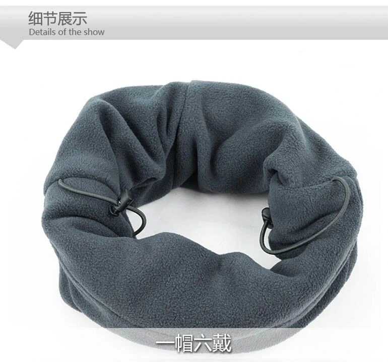 Soft Earflaps Hat Motorcycle Winter Windproof Cap Full Face Helmet Knitted Hats Face Cover Balaclava