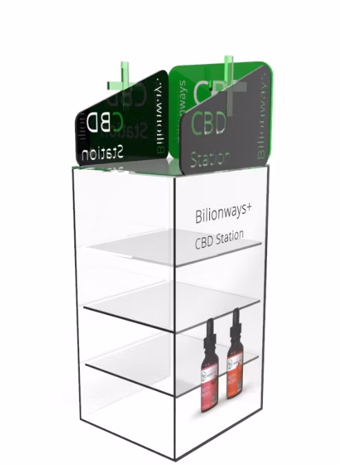 Acrylic Vape E-Liquid Display Stand for Counter Store