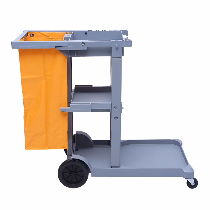 Hot Sale Multifunctional Fabric Tool Trolley Cleaning Cart