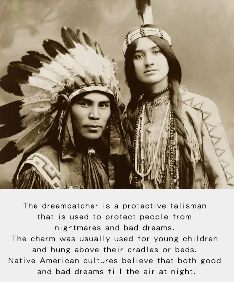 Christmas Color Dream Catcher Feather Decoration Wall Hanging Decoration