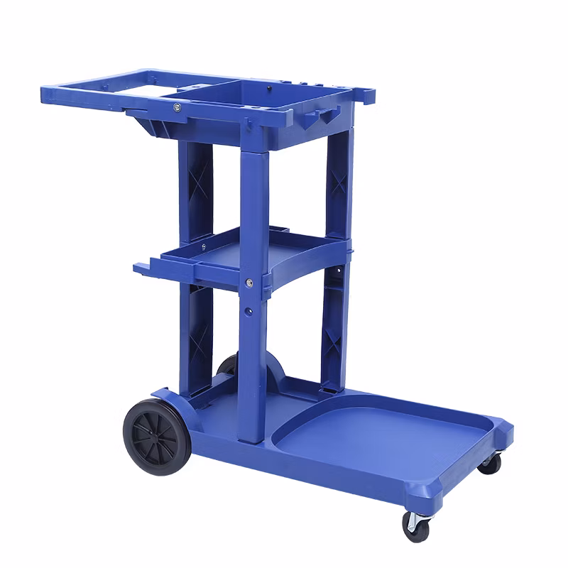 Hot Sale Multifunctional Fabric Tool Trolley Cleaning Cart