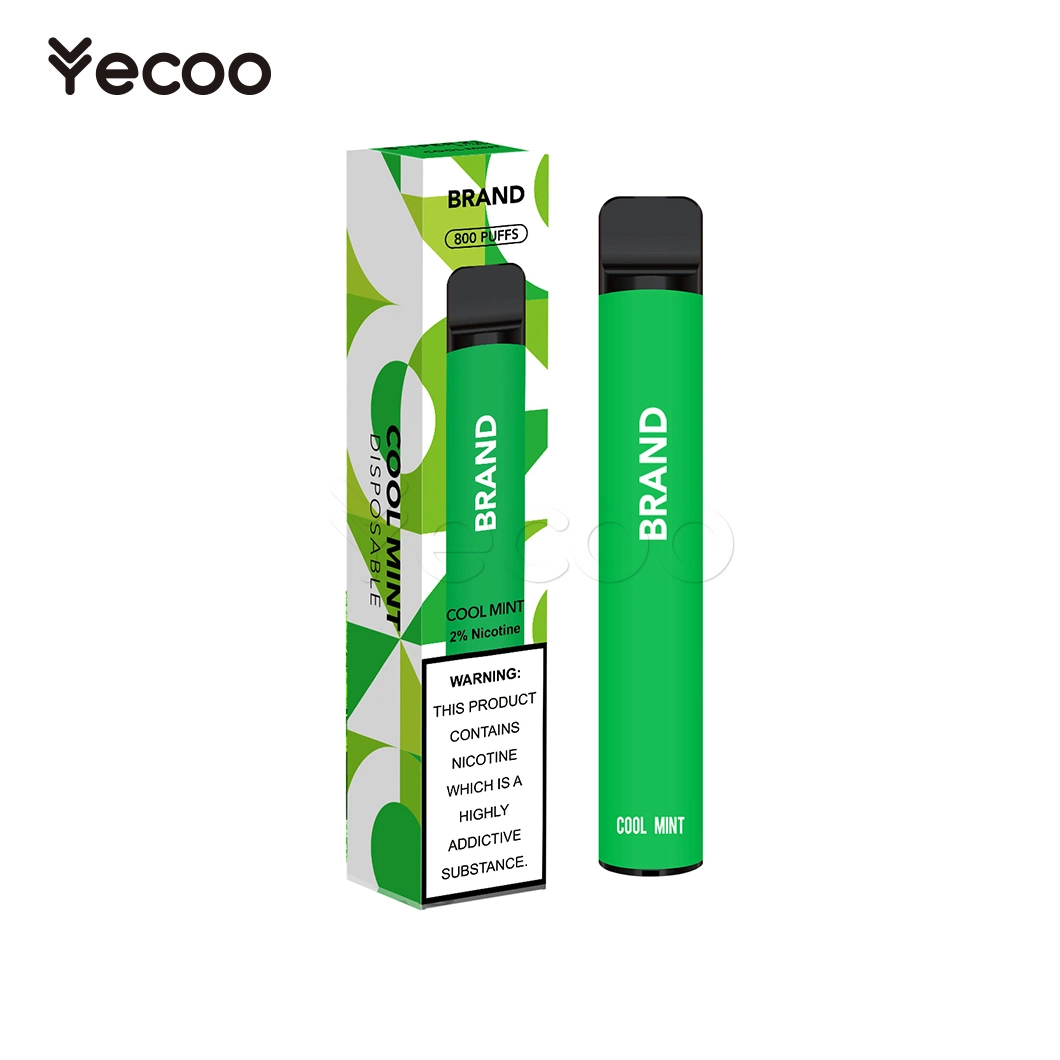 Yecoo Electronic Smoking Cigarette Manufacturers Flavor Vapes China S2 16 600-800 Puffs Disposable Dry Herb Vape