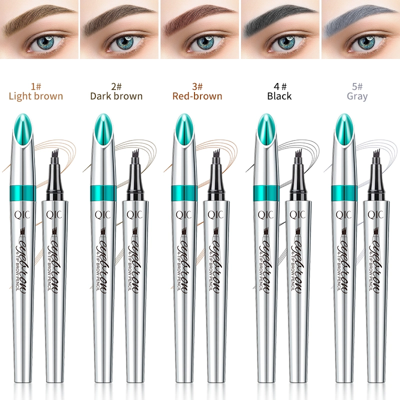 Wholesale Private Label New Arrival Pencil Waterproof Makeup Brow Colour Eyebrow Pen