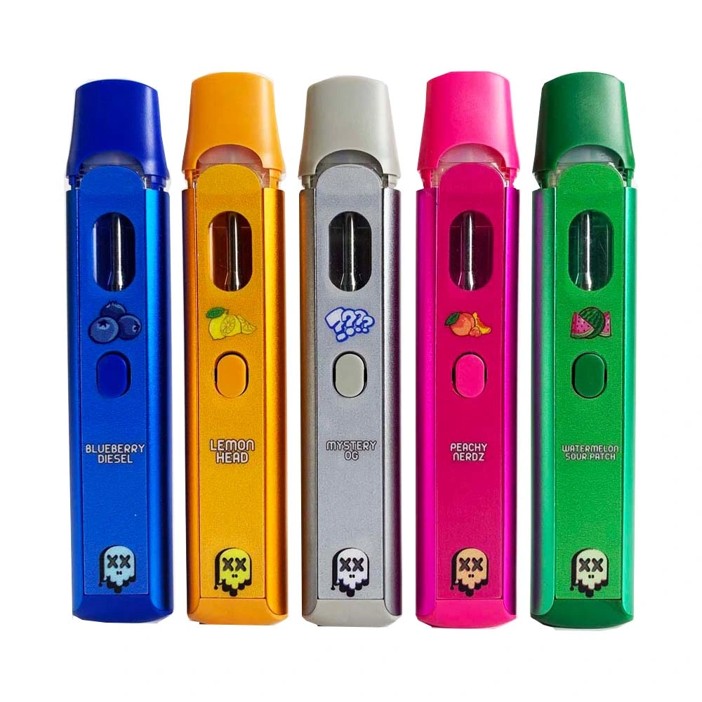 Pack Man Disposable Vape Pens Live Resign Liquid Diamonds 2ml Rechargeable Empty Preheat Device Pod Type C DAB Pen 280mAh Battery Starter Kit