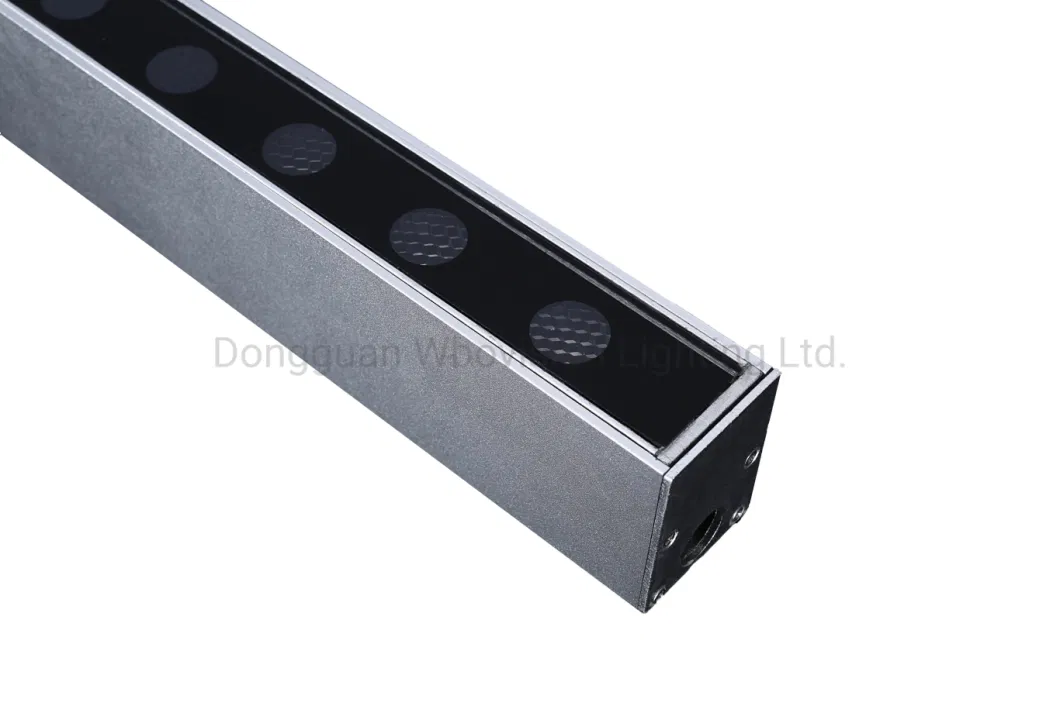 IP67 Linear Stainless Steel Floor Recessed LED Inground up Light 12W DMX512