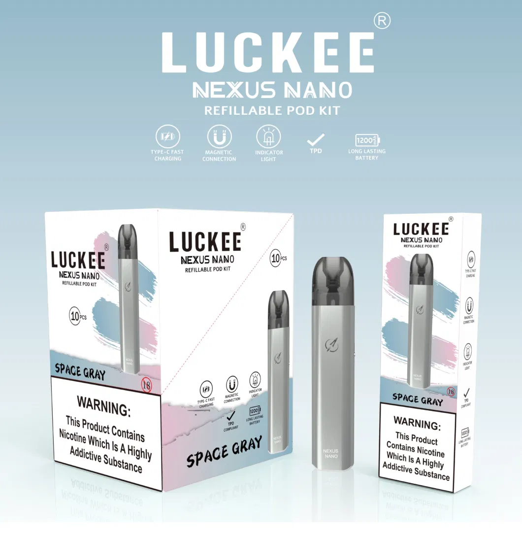 Luckee Vape Refillable Vape Match as Ova Pod Ecigarette Cartridges Wholesale Smoking Vaporizer