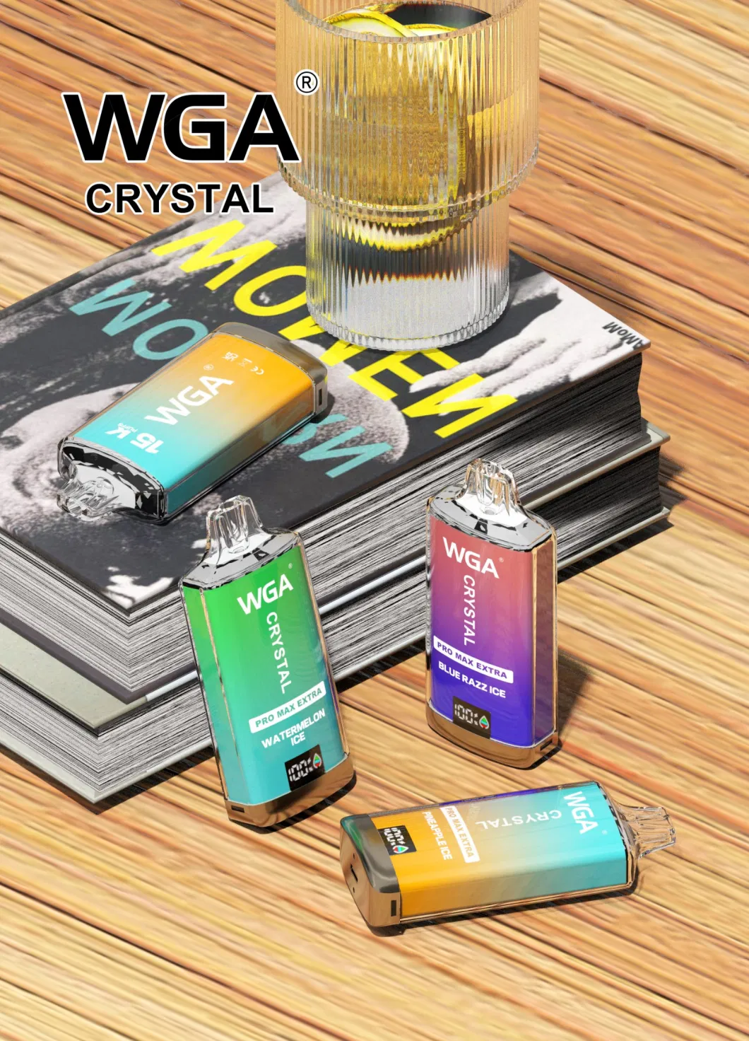 Wholesale Vape Wga Crystal 15000 Puff Zbood EU Warehouse Poland UK Flonq Extra PRO Max Hits 7000/10000/12000 Cry 2%/5% Nicotine Vaporizers Disposable Vape