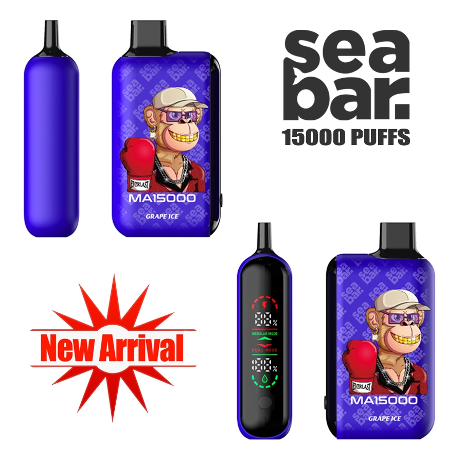 Seabar 15000puffs Vape Shops Near Me Best Disposable Vape 2024 LED Puff