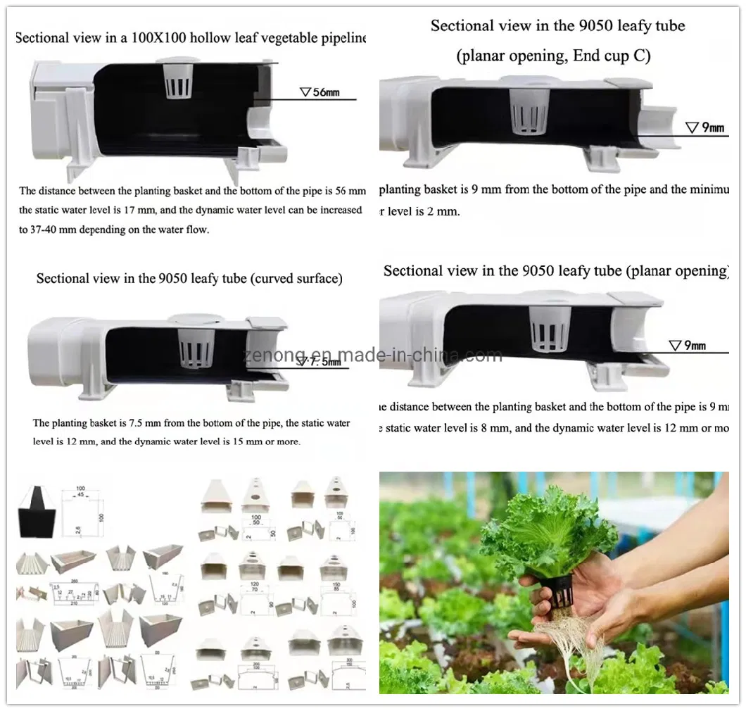 Agricultural Greenhouse Polystyrene Hydroponic Cultivation Trough Engraftment Basket