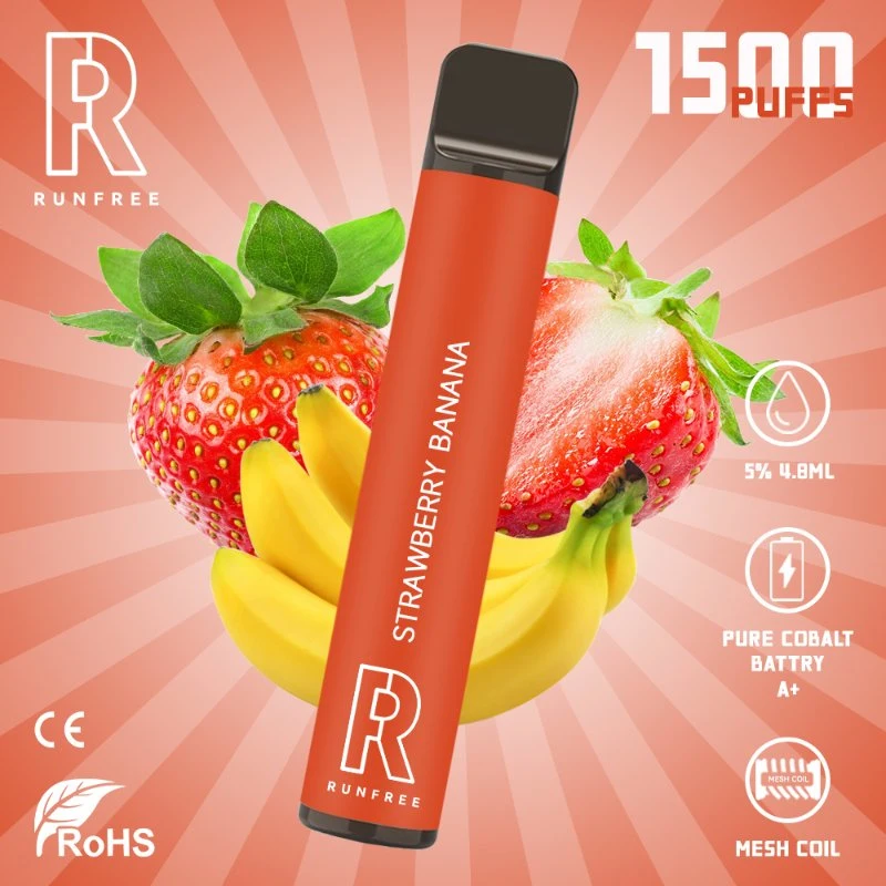 Wholesale Cheap Vape Runfree 15000 Puff E Cigarette Fruits Flavors Big Wape Mini Rechargeable Vaper Dry Herb Replaceable Vapes with Display Screen