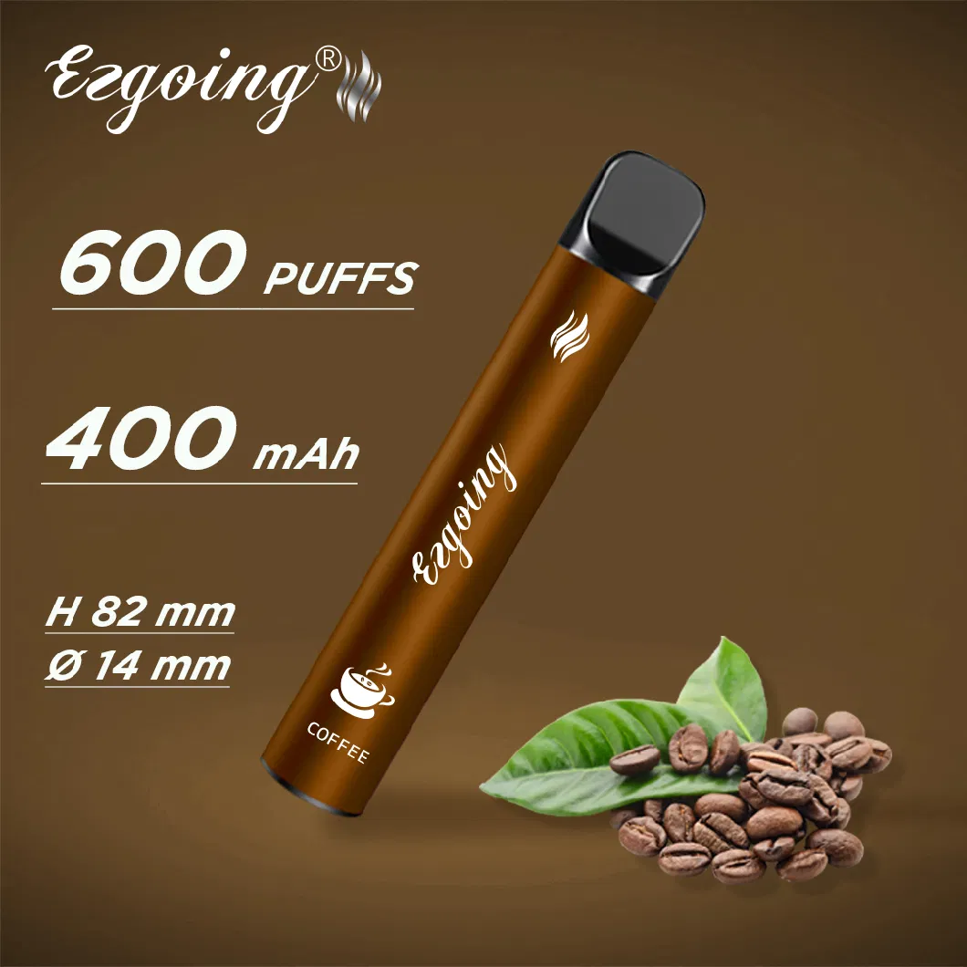 Wholesale Vape Pen 600 Puffs 400mAh Battery Vs Puff Bar Electronic Cigarette with CE FDA Ezgoing Puff Disposable Vape E Cigarette