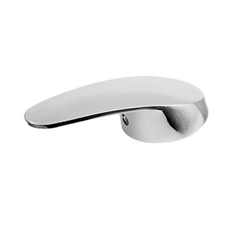 Bathroom Fitting Zinc Alloy Zamak Chrome Bathroom Faucet Handle