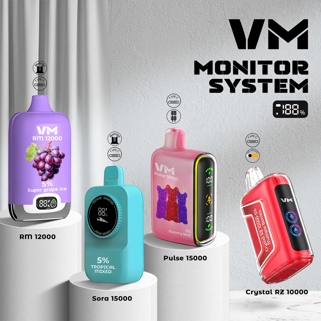 Vaping Muster Free Electric Hookah Price China Manufacturer OEM 8000/9000/10000/12000puffs Vape Pen