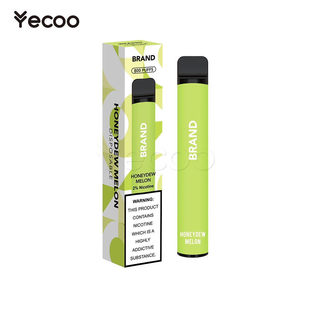 Yecoo Electronic Smoking Cigarette Manufacturers Flavor Vapes China S2 16 600-800 Puffs Disposable Dry Herb Vape