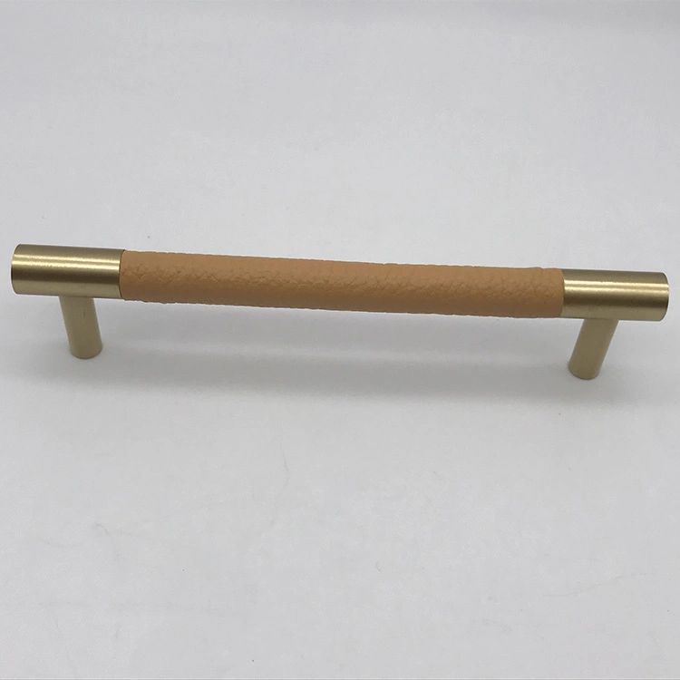 Down Basket Kitchen Round Brushed Brass Gold Cabinet Pull Handles