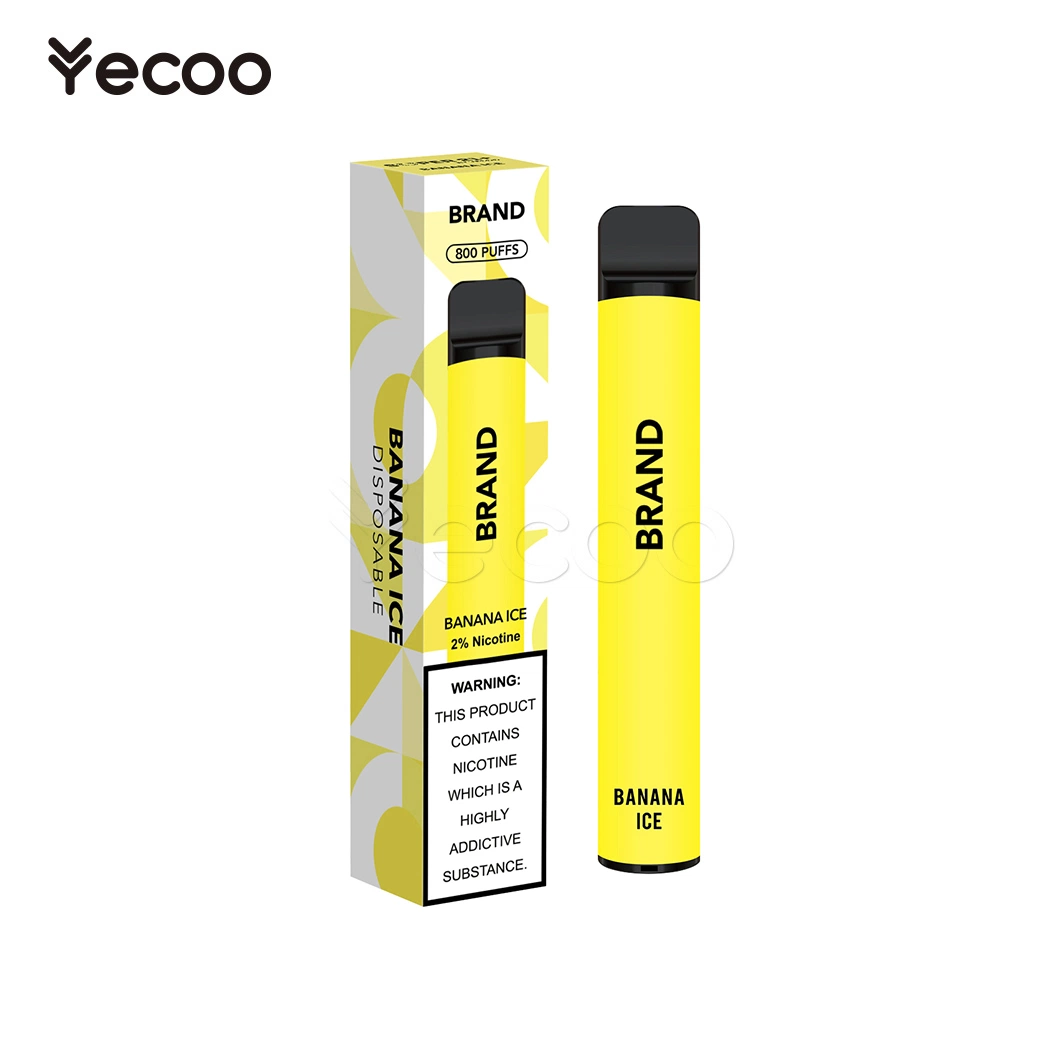 Yecoo Electronic Smoking Cigarette Manufacturers Flavor Vapes China S2 16 600-800 Puffs Disposable Dry Herb Vape