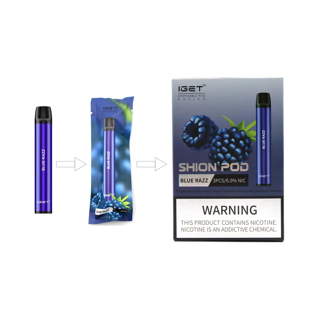 Wholesale Iget Shion Disposable Vape Pen Pod Starter Kit