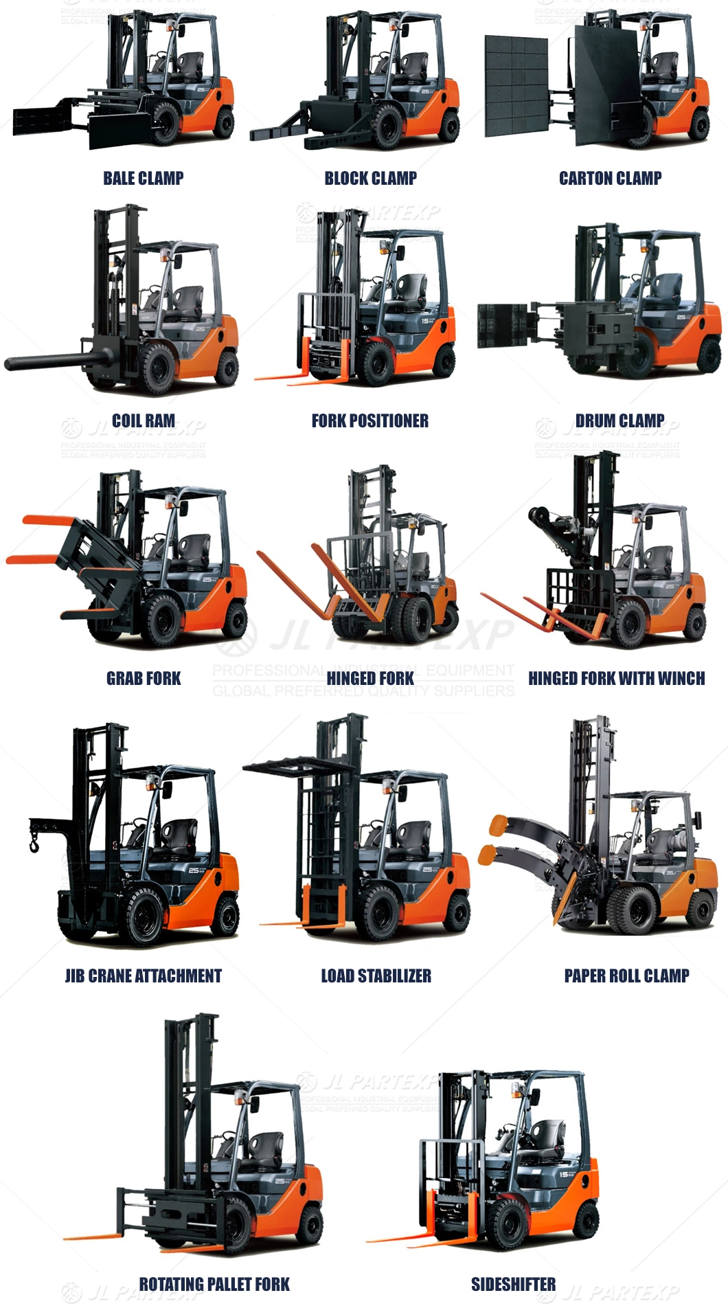 2.5t 3.6m Customized All-Electric Lifting Forklift with Hook That Can Move Left and Right