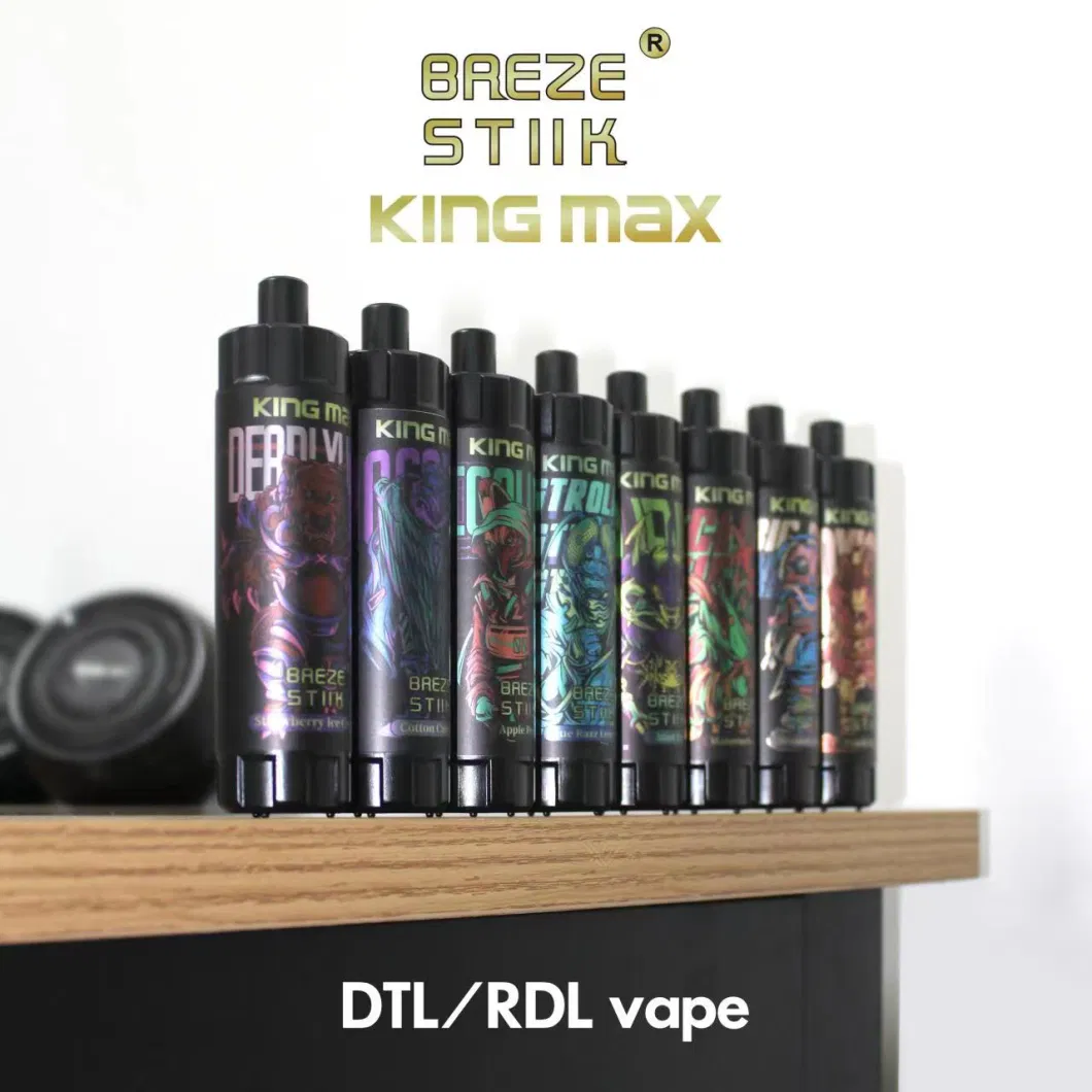 Direct to Lung E Cigarette Baeze Stiik Kingmax 10000 Puffs Disposable Vape