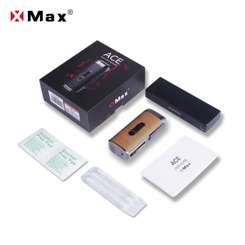 Heating Vaporizer Smoking Machine Heat Not Burn E-Cigarette Starter Kits Xmax Ace Herbal Vaporizer