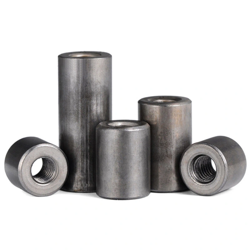 M4 M5 M6 M7 M8 Steel All Thread Right and Left Hand Threaded Round Coupling Nut