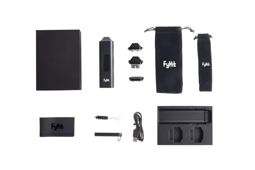 Fyhit 2 in 1 Dual Use Vaporizer for Both Dry Herb &amp; Concentrates Vaping Convection Vaporizers 2020